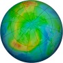 Arctic Ozone 1992-12-23